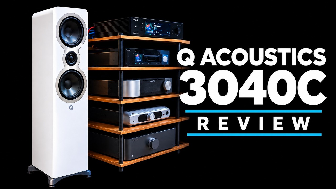 The Best Budget Floor-Standing Speakers? Q Acoustics 3040c Honest Review
