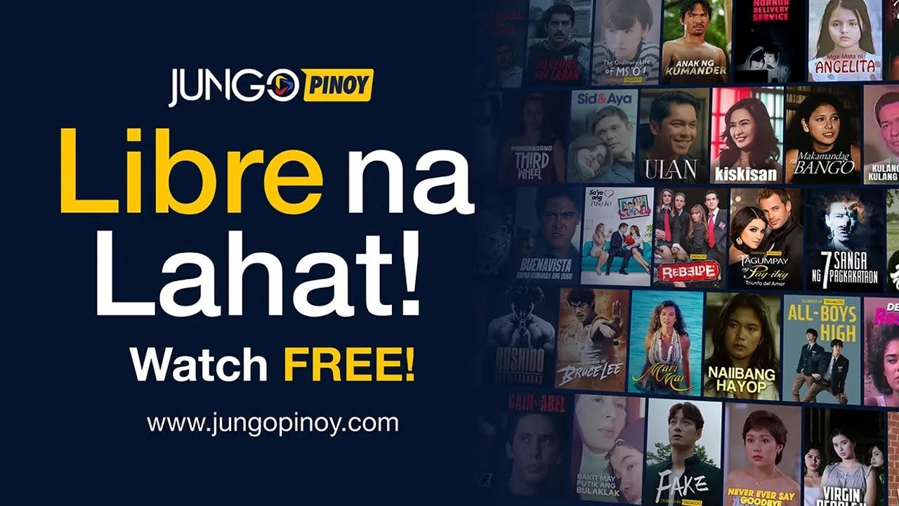 Libre Na Lahat! Watch Your Favorite Pinoy Shows & Tagalog Movies on www.jungopinoy.com for FREE!