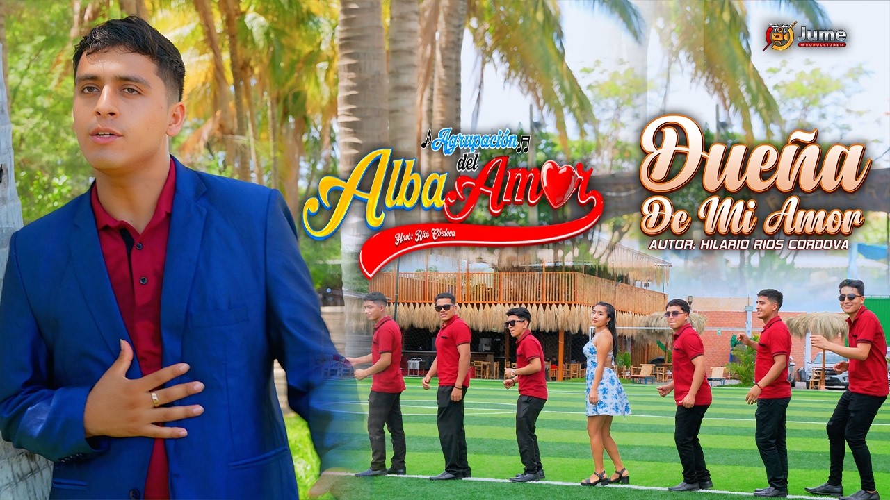 DUEÑA DE MI AMOR -  ALBA DEL AMOR   Video clip 2026 4k 🎥💿JUME PRODUCCIONES