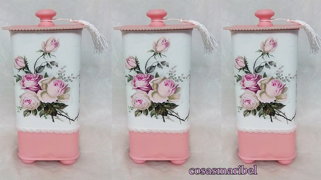 Reciclaje original de latas .¿¡Decoración de latas de Chopped!?