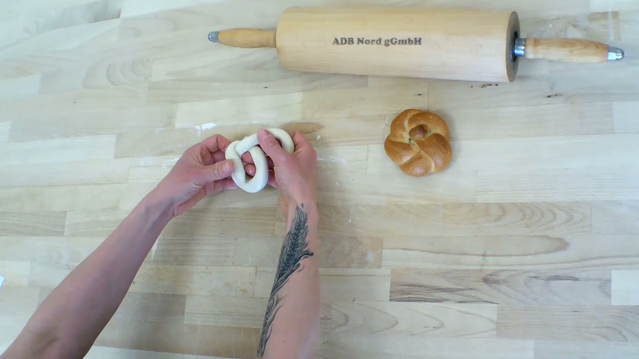 Knopfsemmel aufarbeiten