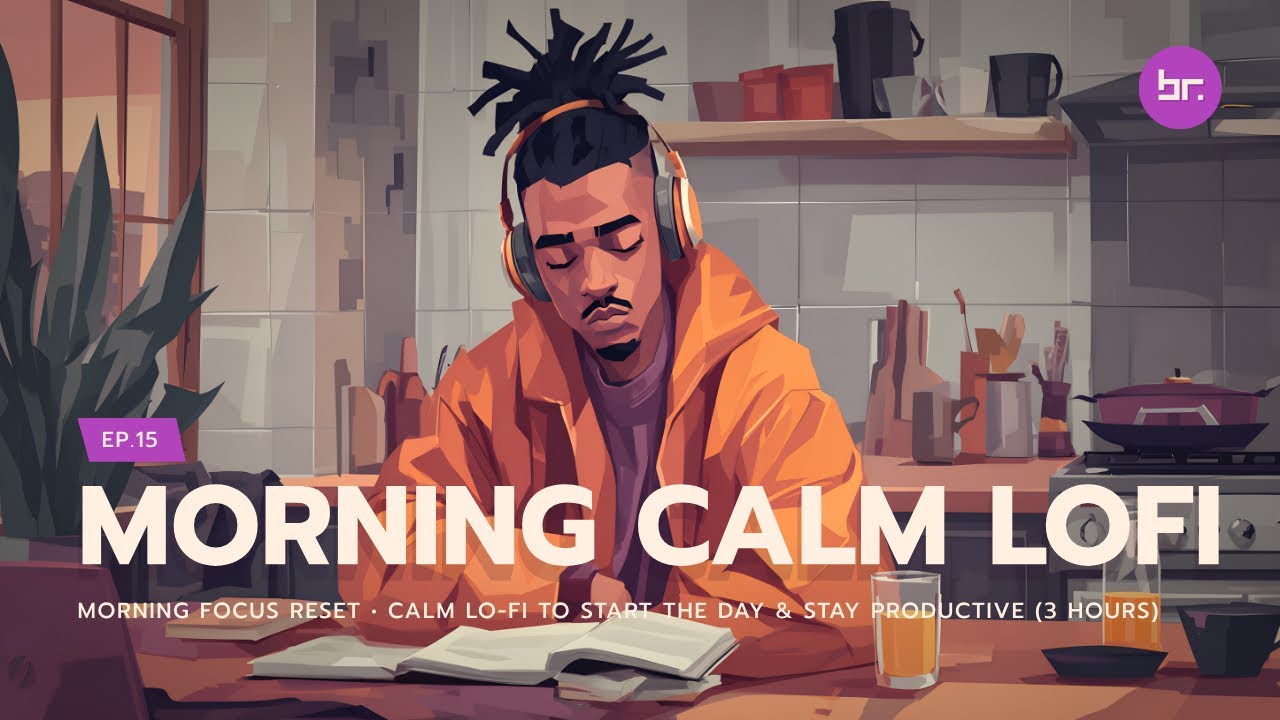 Morning Focus Reset • Calm Lo-Fi to Start the Day & Stay Productive (3 Hours) | EP.15