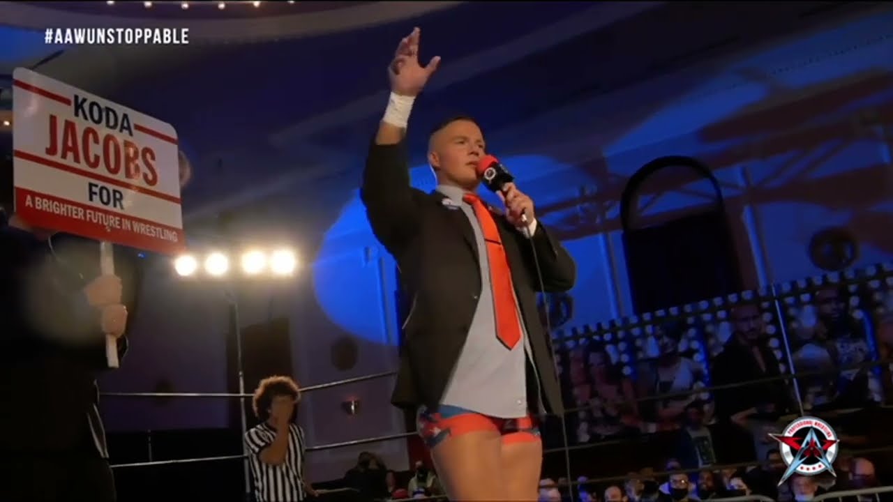 Koda Jacobs debuts at AAW - Chicago at #AAWUnstoppable