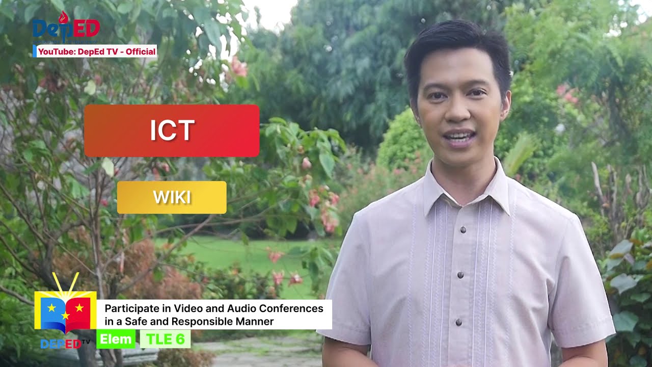 Grade 6 TLE Q1 Ep4: Participate in Video and Audio Conferences in a Safe and Responsible Manner