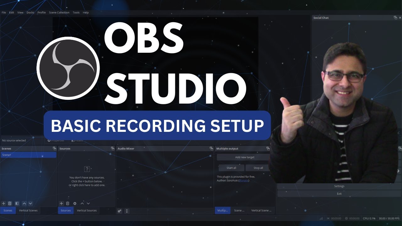 OBS Studio for Beginners: Easy Recording Setup Tutorial (Step-by-Step Guide)