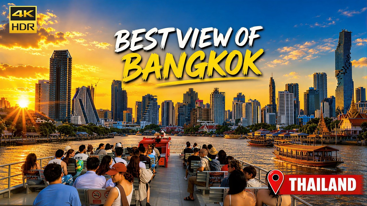 Enjoy the Best view of Bangkok along Thailand's main river, Chao Phraya Tourist Boat Tour
