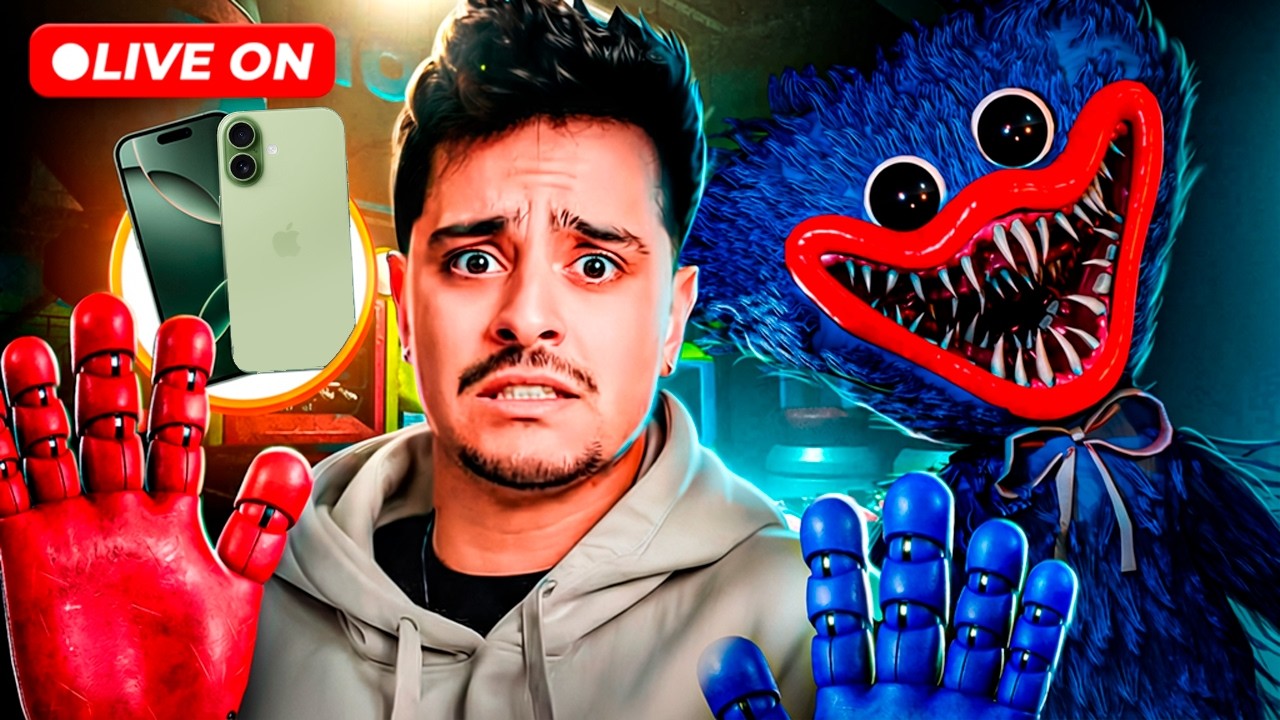 ELE VOLTOU! POPPY PLAYTIME 5 😱 GAMEPLAY + REACTS + SORTEIO E MAIS! 🔴 CORINGA AO VIVO