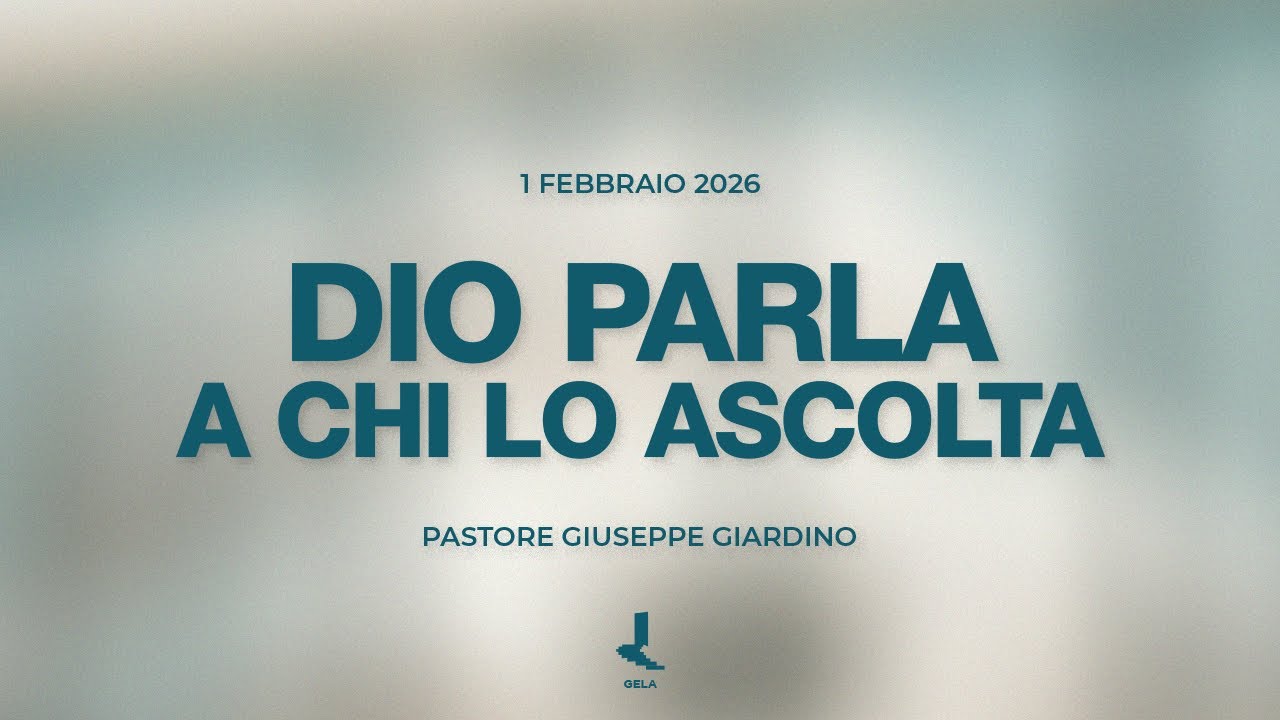 Dio parla a chi lo ascolta | Past. Giuseppe Giardino
