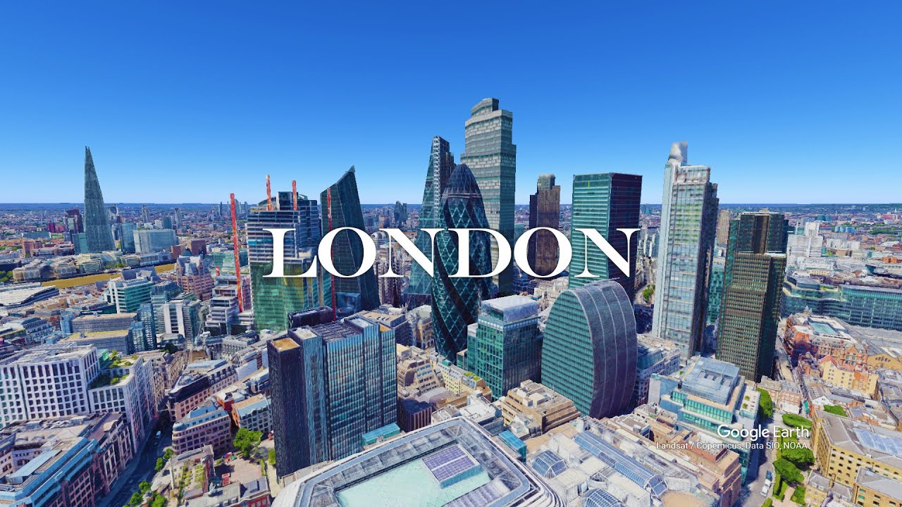 London | Google Earth Studio