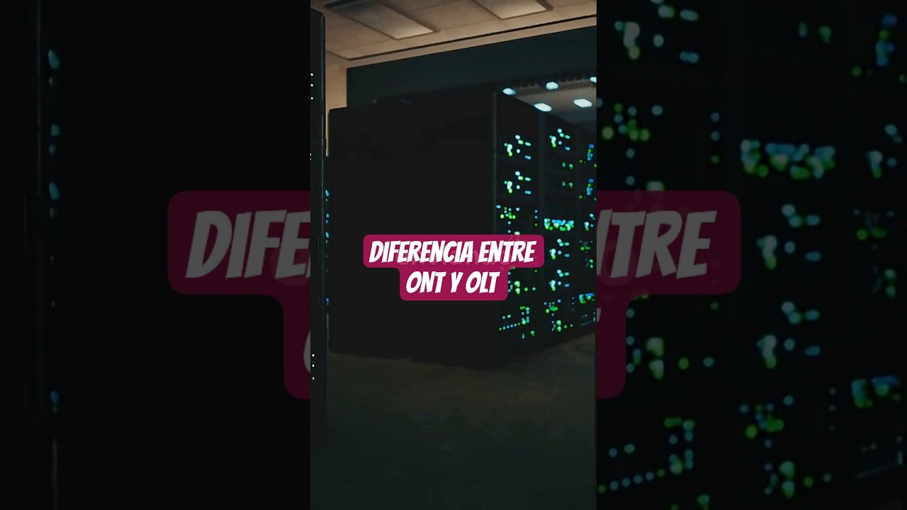 💯🔥Diferencia entre ONT y OLT: Diferencia clave en redes FTTH #olt #fiberoptik #gpon #ftth #fttx