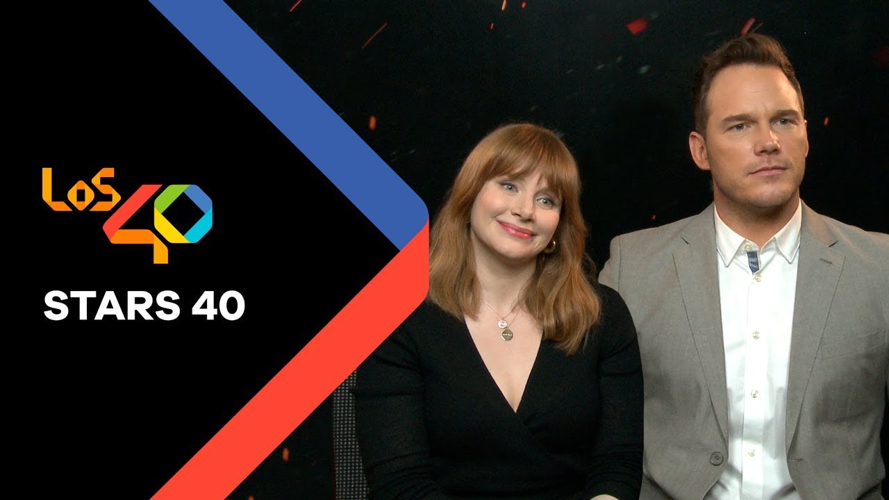 Jurassic World 2: Bryce Dallas Howard se entera por LOS40 que Chris Pratt fue stripper