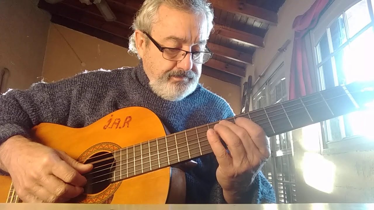 Como toco y canto la villerita,en guitarra