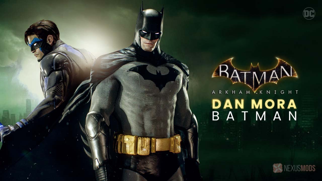 НОВЫЙ мод Дэна Моры Бэтмен в Batman: Arkham Knight выглядит потрясающе