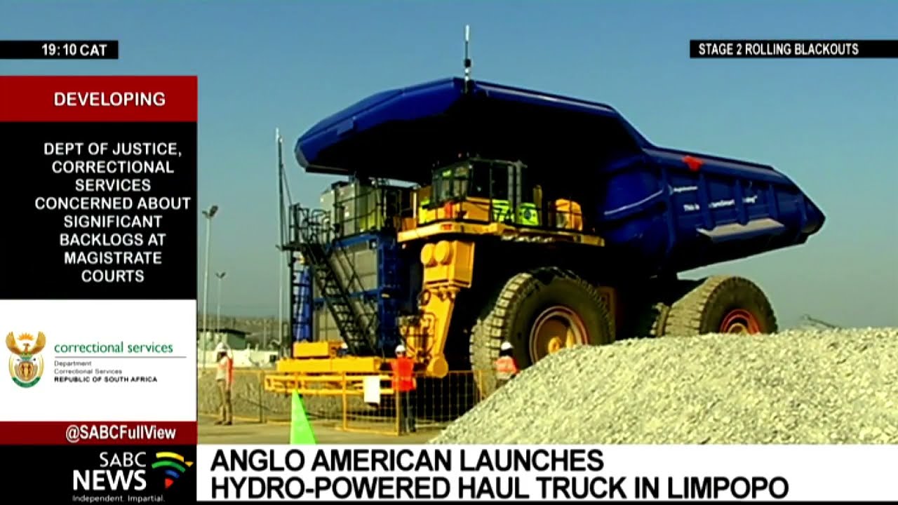 Anglo American Platinum launches its first of its kind hydrogen-powered haul truck