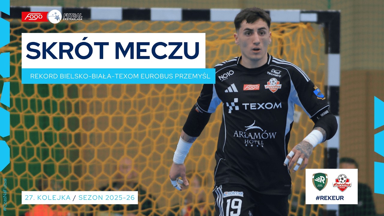 Rekord Bielsko-Biała - Texom Eurobus Przemyśl 2:4 SKR&Oacute;T 27. kolejka (2025/26)