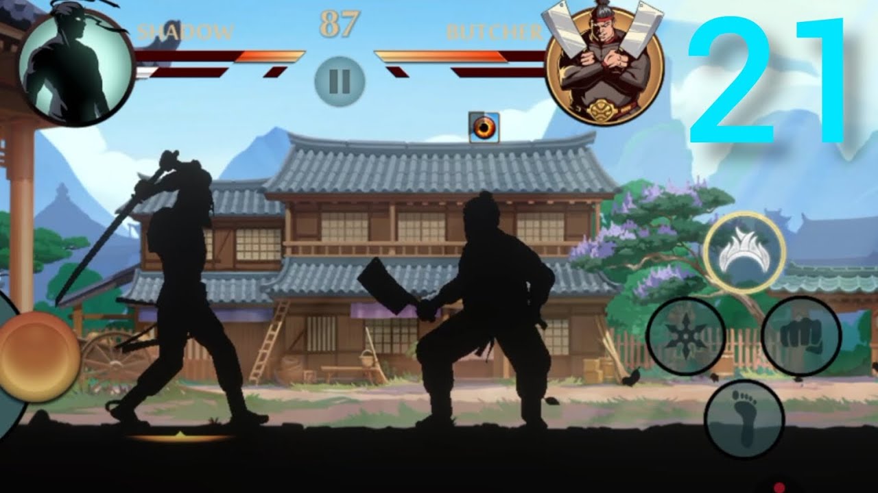 Chơi shadow fight special edition tập 21