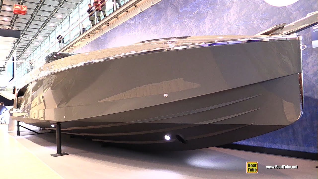 2018 Frauscher 1414 Demon Yacht - Walkaround - 2018 Boot Dusseldorf Boat Show