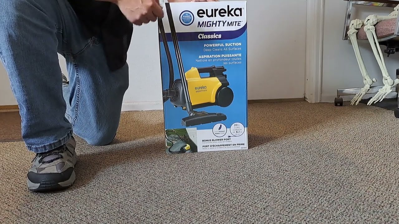 Eureka mighty mite unboxing.