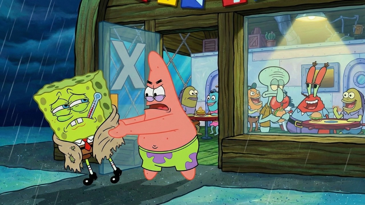 SpongeBob Was Thrown Out While Sick… And No One Helped Him | Fanmade