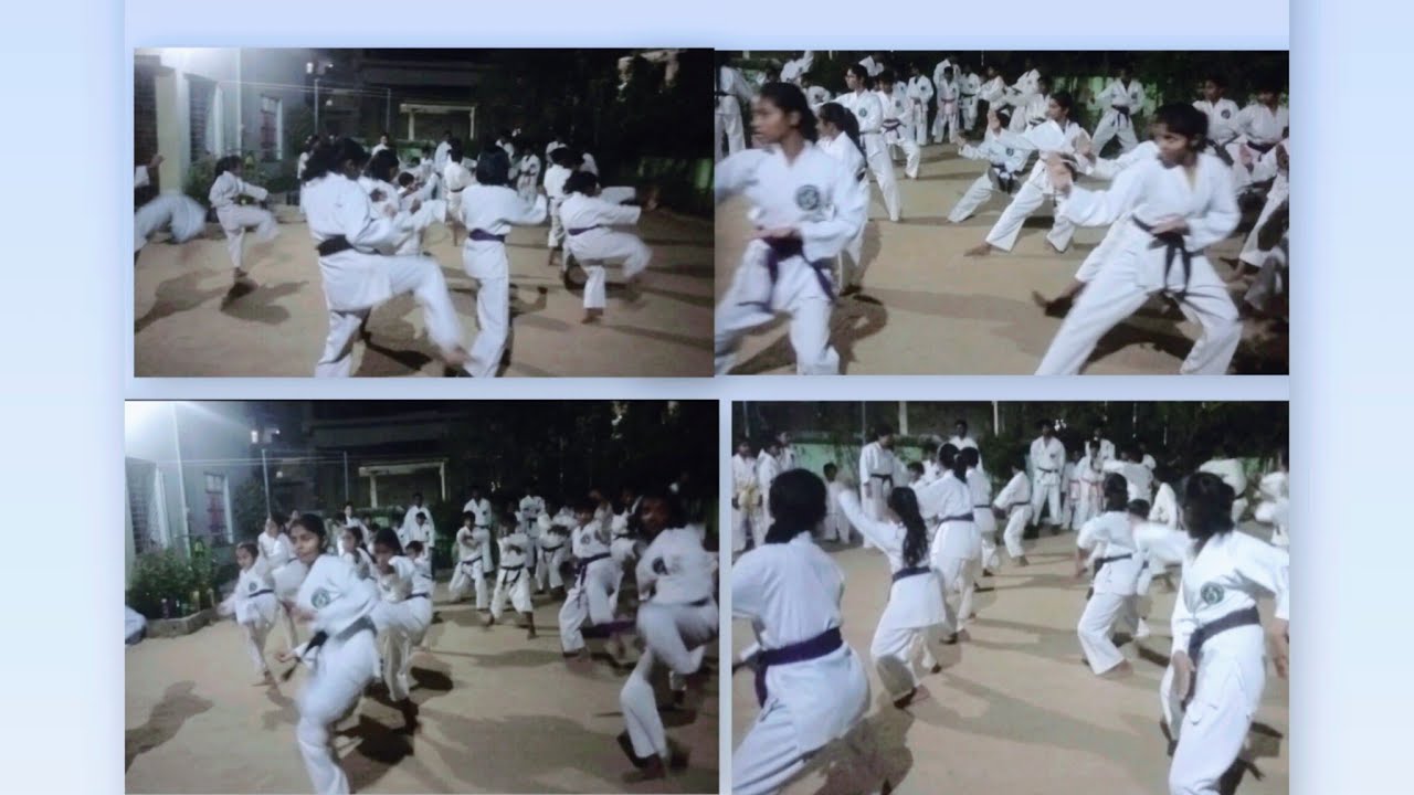 Watch the full video to see how much effort you have to put in to learn karate.