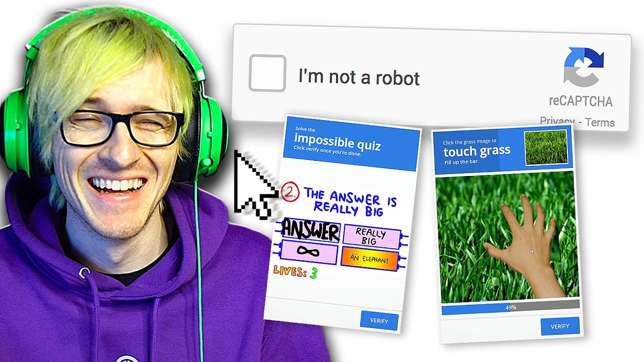 A hilarious meme game about proving we're not a robot