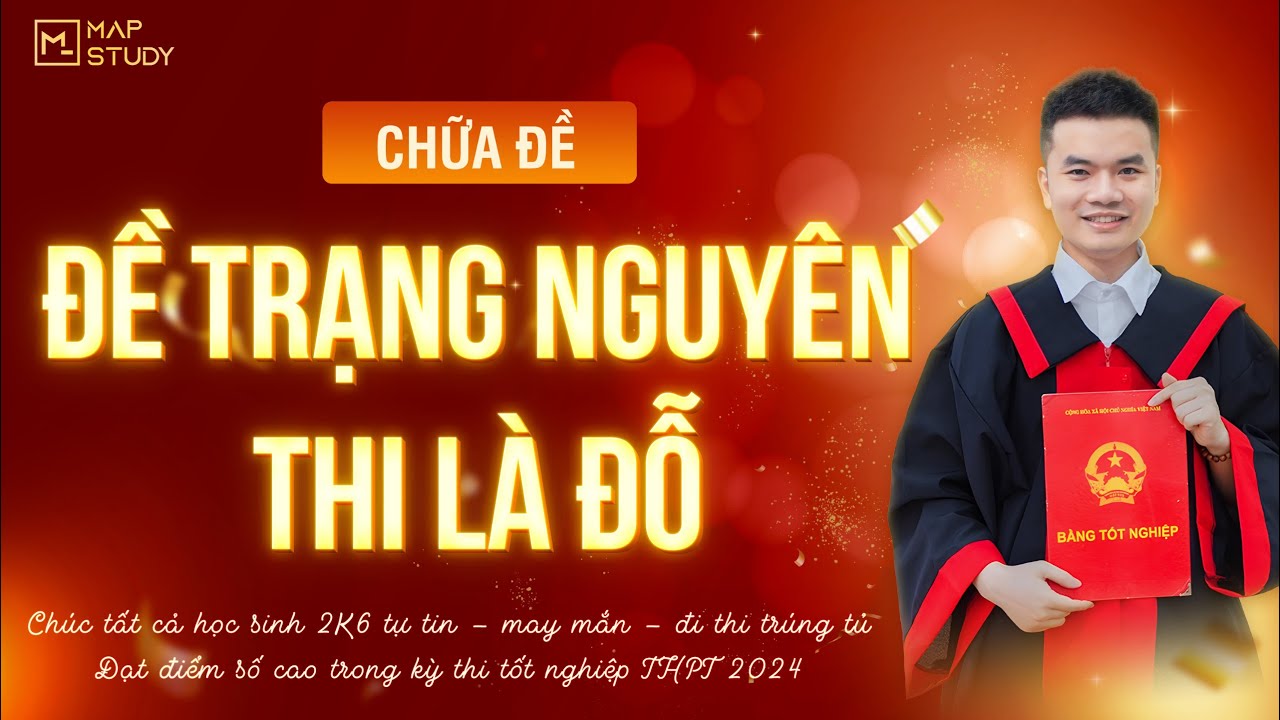 [Vật Lý 12] CHỮA ĐỀ TRẠNG NGUYÊN - THI LÀ ĐỖ - MÔN VẬT LÝ 12 | Thầy VNA