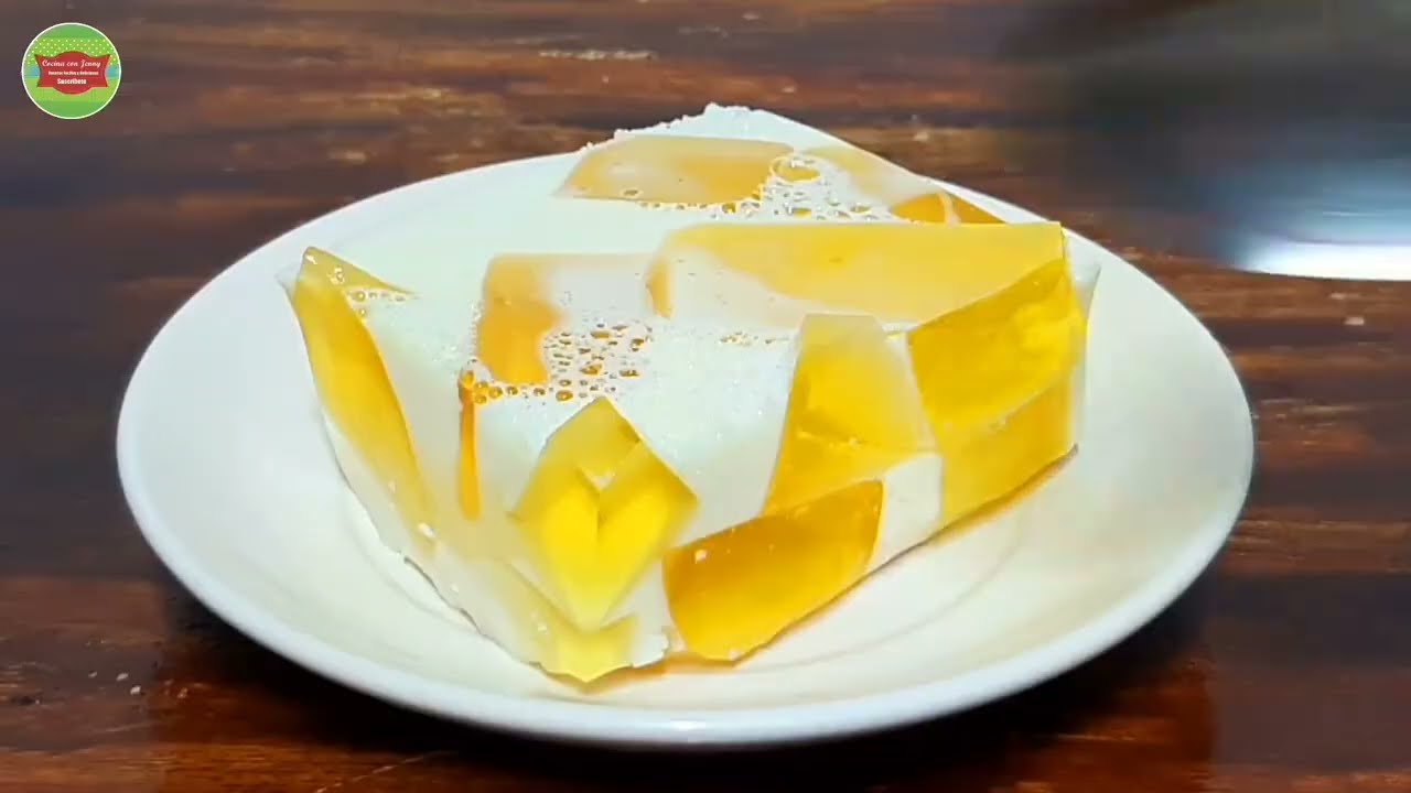 POSTRE FÁCIL RAPIDO Y DELICIOSO /Cocina con Jenny 