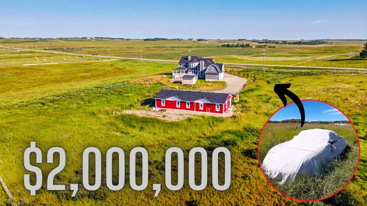 Foreclosed Abandoned Mansion | 8000 SQFT On 12 Acres w/7 Bedrooms, 9 Bathrooms And A Movie Room!