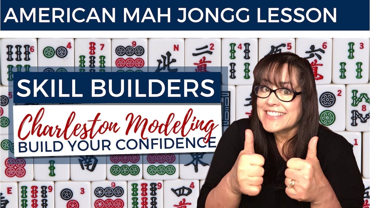 American Mah Jongg Lesson Skill Builder Charleston Modeling (mock card)
