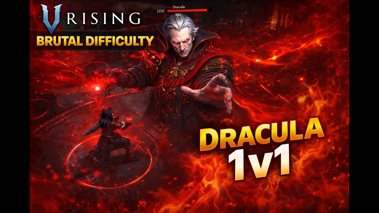 V Rising | Brutal Difficulty Dracula 1v1