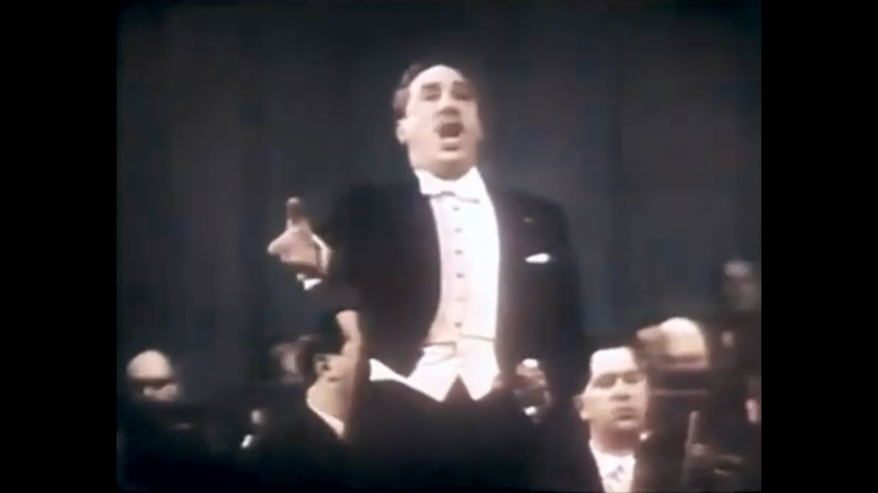 Mario Del Monaco Si Fui Soldato! Live 1966 - Concerto Lipsia 9 Ottobre