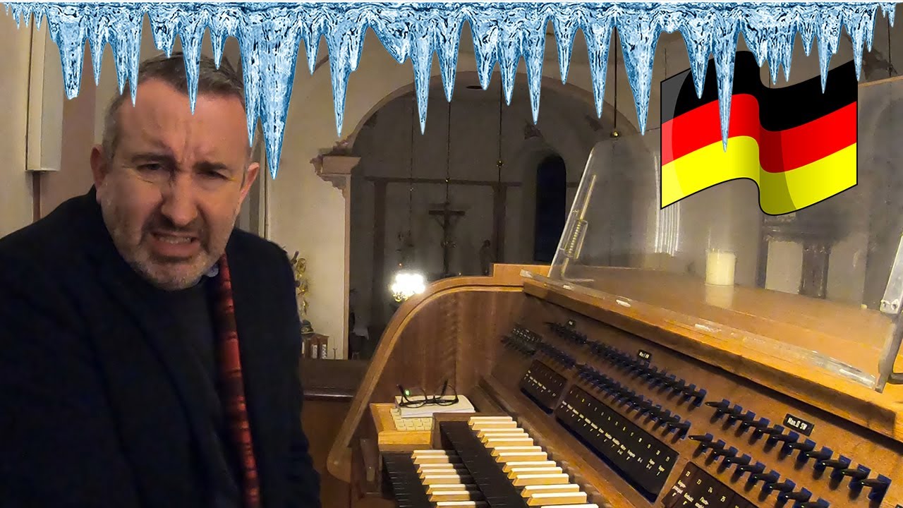 Eiskalt an der Orgel!
