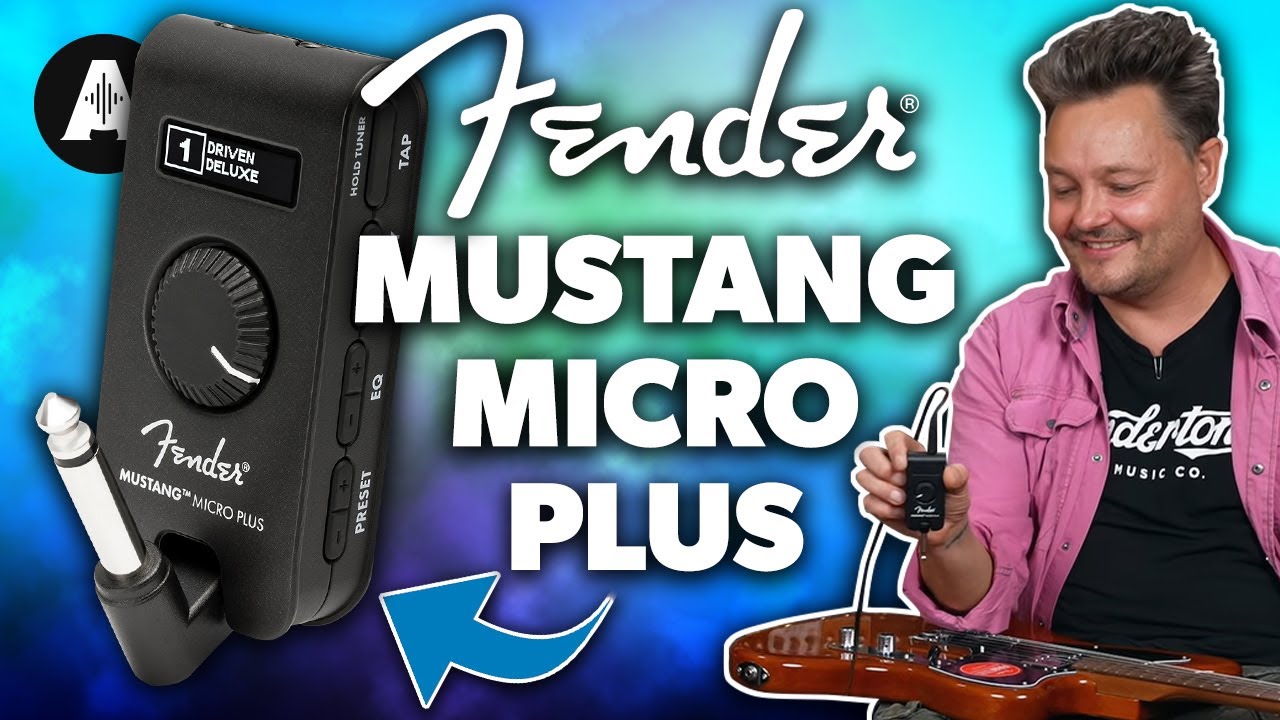 NEW Fender Mustang Micro Plus - An Impressive New Headphone Amp!