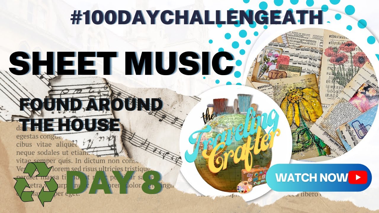 10 способов использовать ноты в ваших дневниках! #100daychallengeath #craftwithme #howto