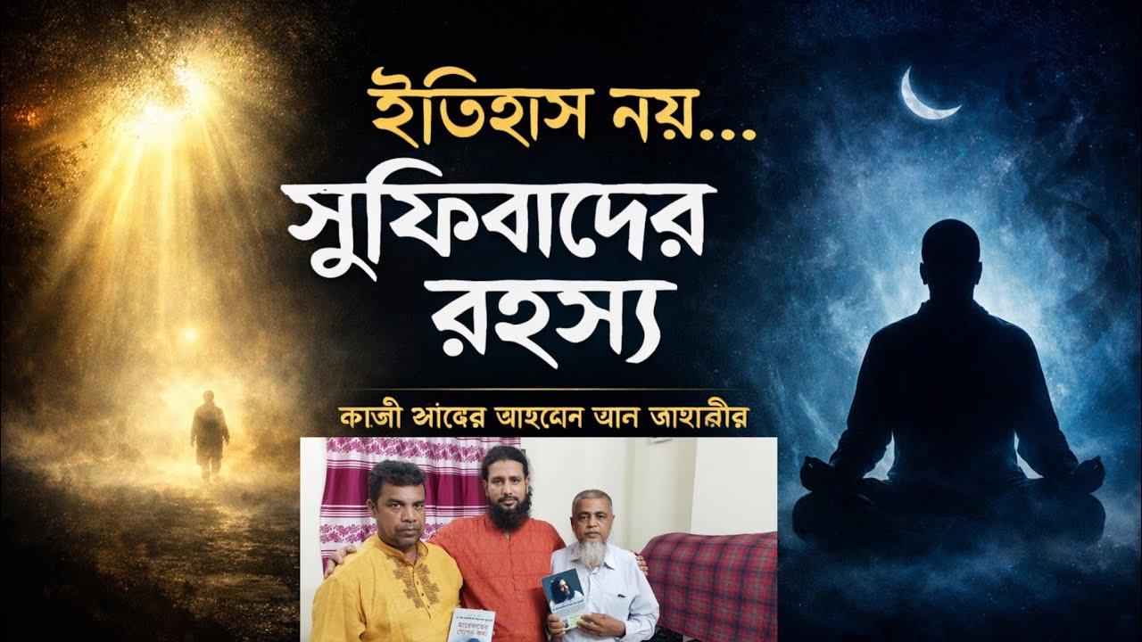 ইতিহাস নয়—সুফিবাদ এর রহস্য | আত্মার গোপন পথ | কাজী জাবের আহমেদ আল জাহাঙ্গীর