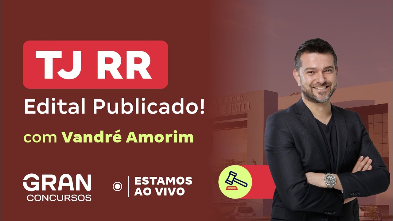 Concurso TJ RR | Análise de Edital: 60 vagas de níveis médio e superior e iniciais de até R$9 mil