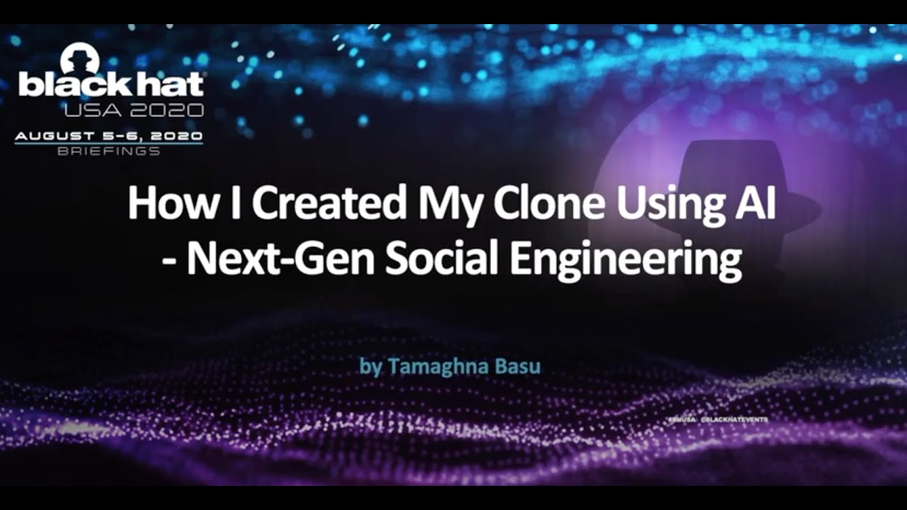 How I Created My Clone Using AI - Next-Gen Social Engineering