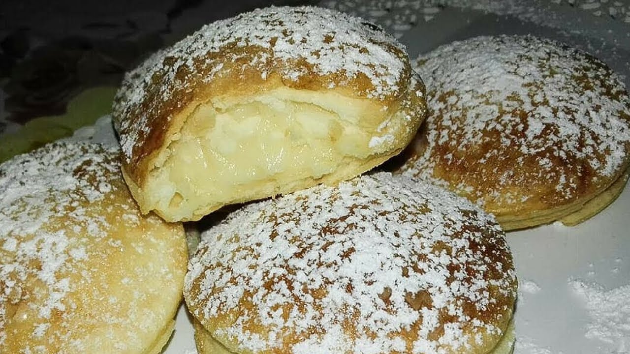CONCHIGLIE DI PASTA BRISè CON CREMA PASTICCERA || Maria Grazia