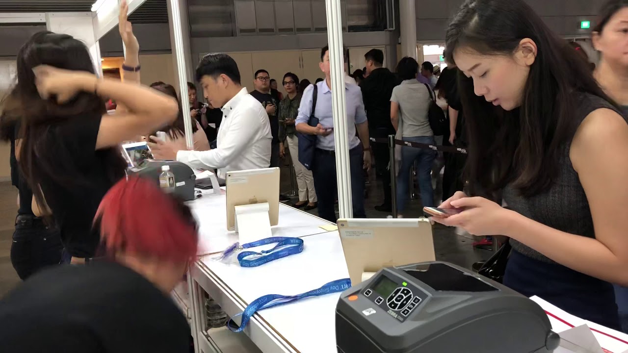 Large Scale Event - Registration with QR Code and Instant Badge Printing for large scale event
