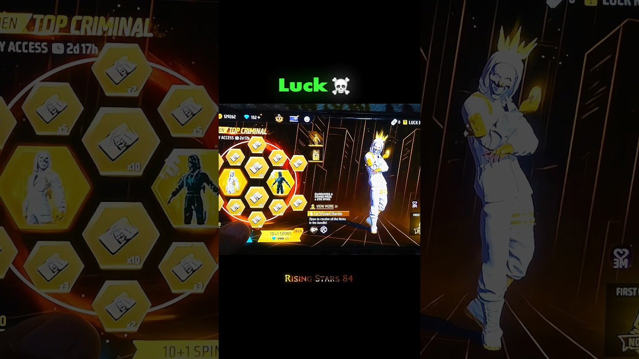 Top Criminal Golden Bundle in 1st Spin 😱 