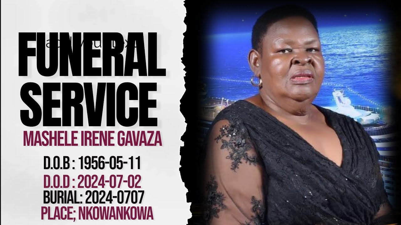 IN LOVING MEMORY OF MASHELE GAVAZA IRENE