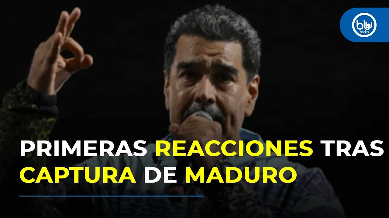 As&iacute; reaccion&oacute; el mundo a la captura de Nicol&aacute;s Maduro y los bombardeos en Caracas
