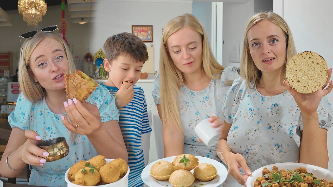 My British Family ONLY Eating INDIAN FOOD For 24 HOURS&hellip; 😳🇮🇳
