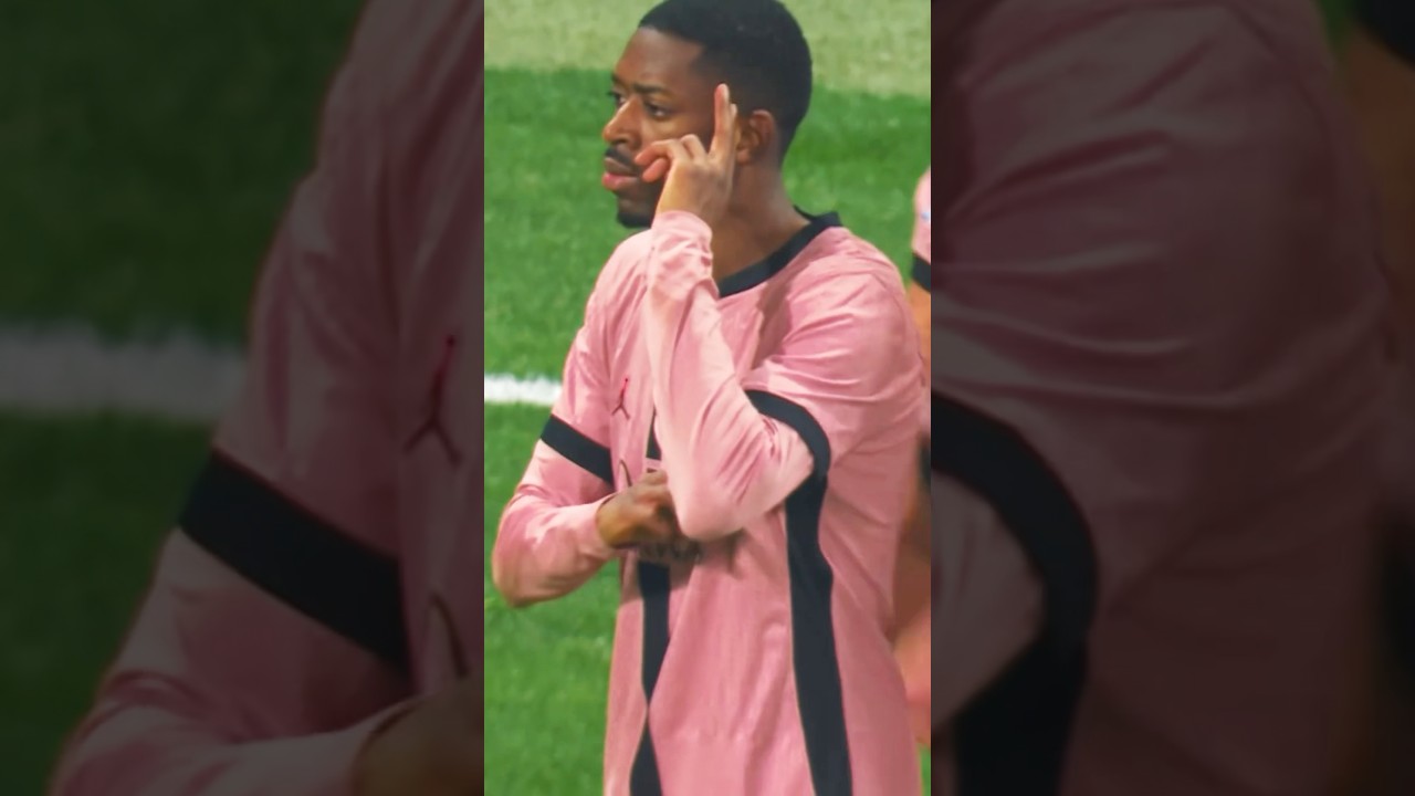 Demb&eacute;l&eacute;&rsquo;s celebration 🤯