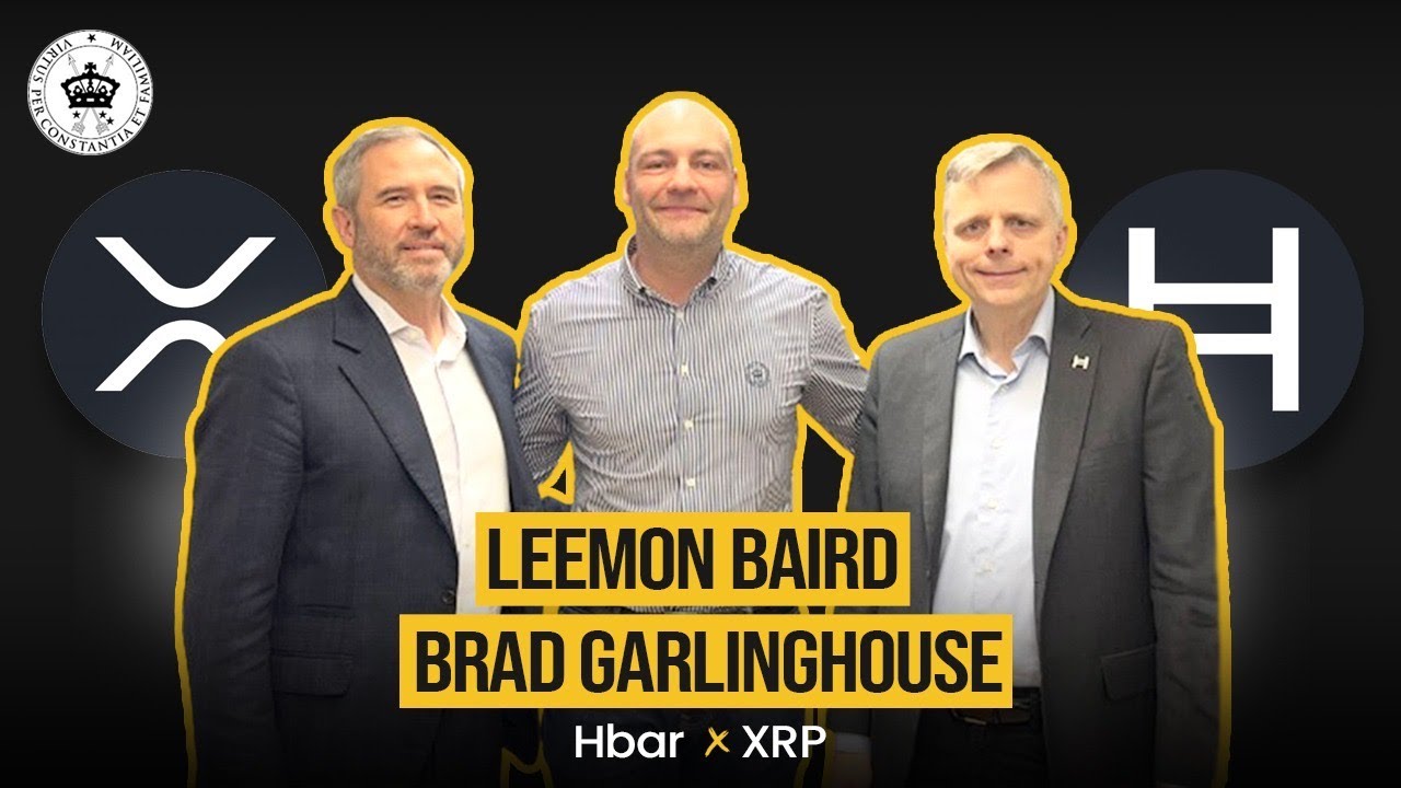 Лимон Бэрд и Брэд Гарлингхаус. Ripple и Hedera объединяются! Hbar x XRP