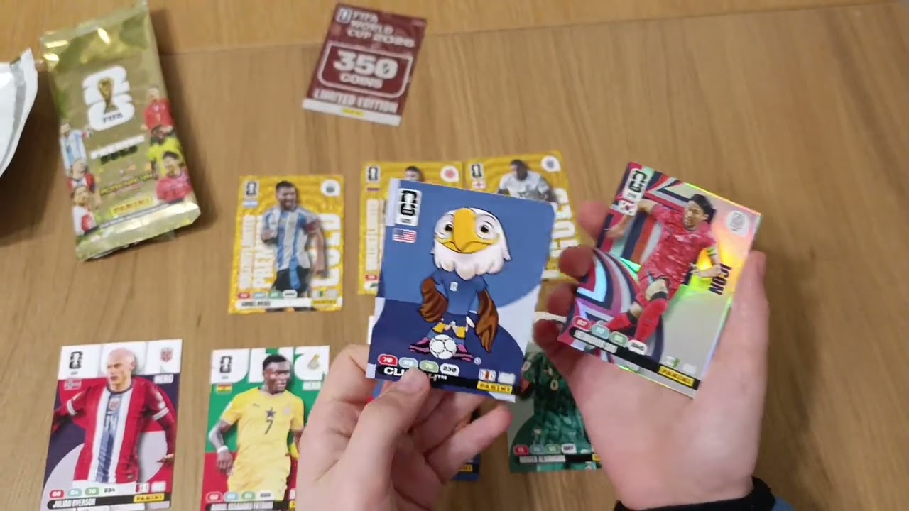 Panini World Cup 2026 - premiera!!! Saszetka Premium Gold