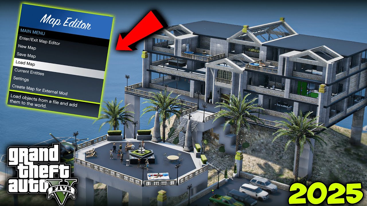 How to Install Map Editor & Add Mansions in GTA 5 2025 | 100% Working Guide