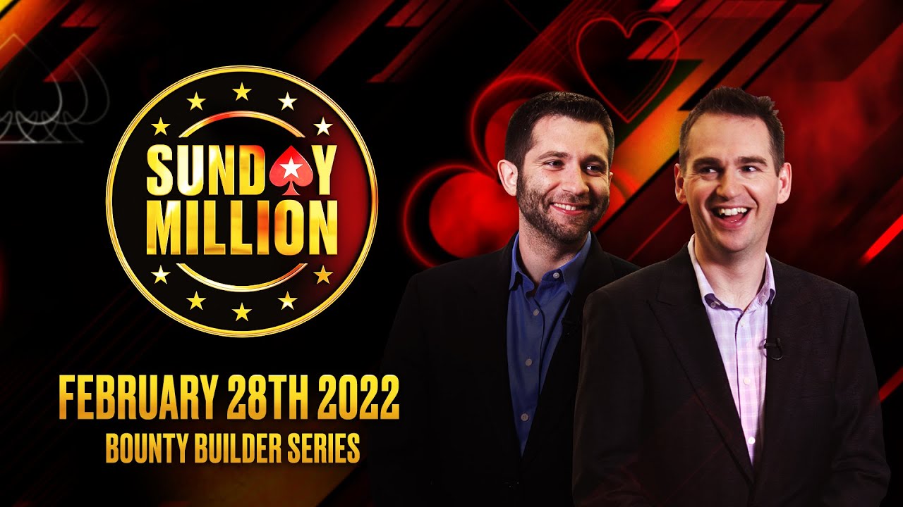 $109 SUNDAY MILLION: Bounty Builder Series Ed. ♠️ Hosted by James, Joe & Benger ♠️ PokerStars