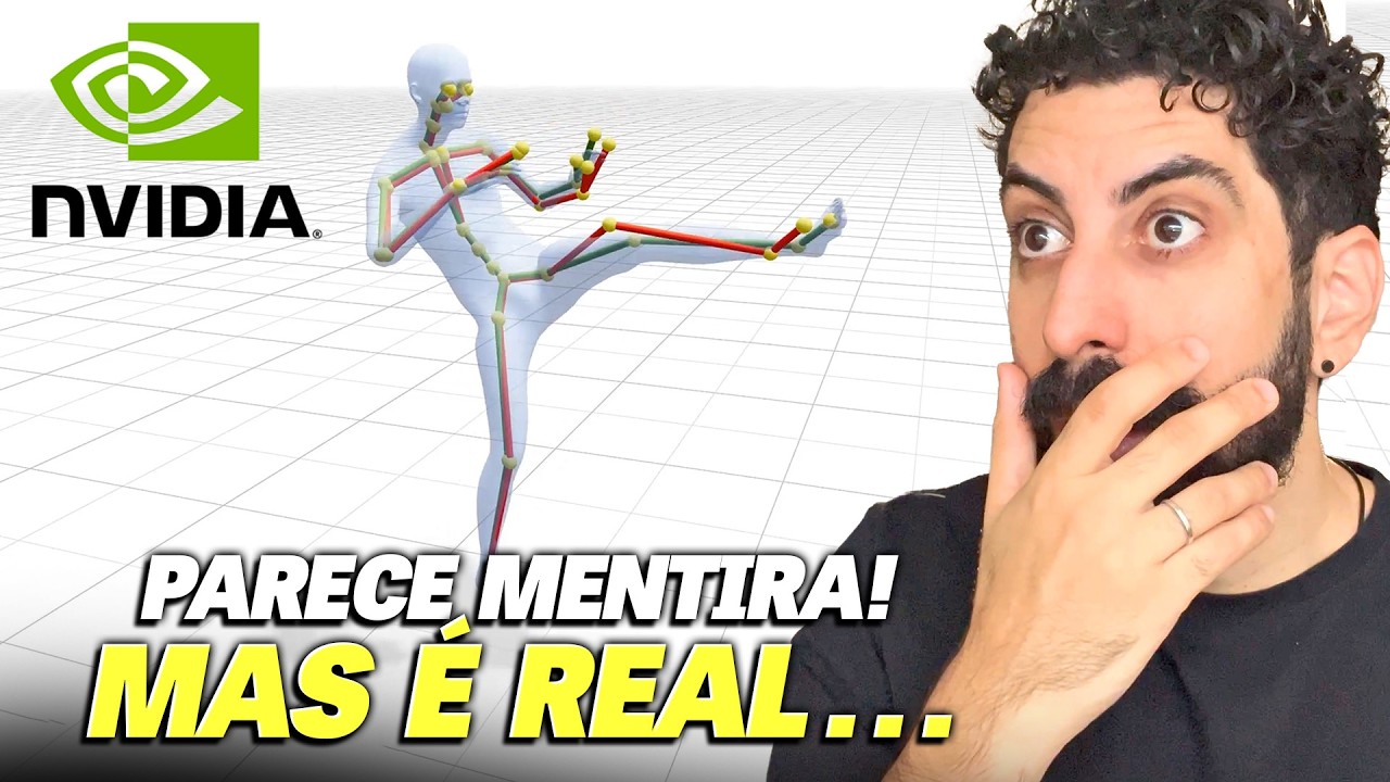 Isso nem parece verdade... A nova IA da Nvidia consegue criar ANIMA&Ccedil;&Otilde;ES 3D