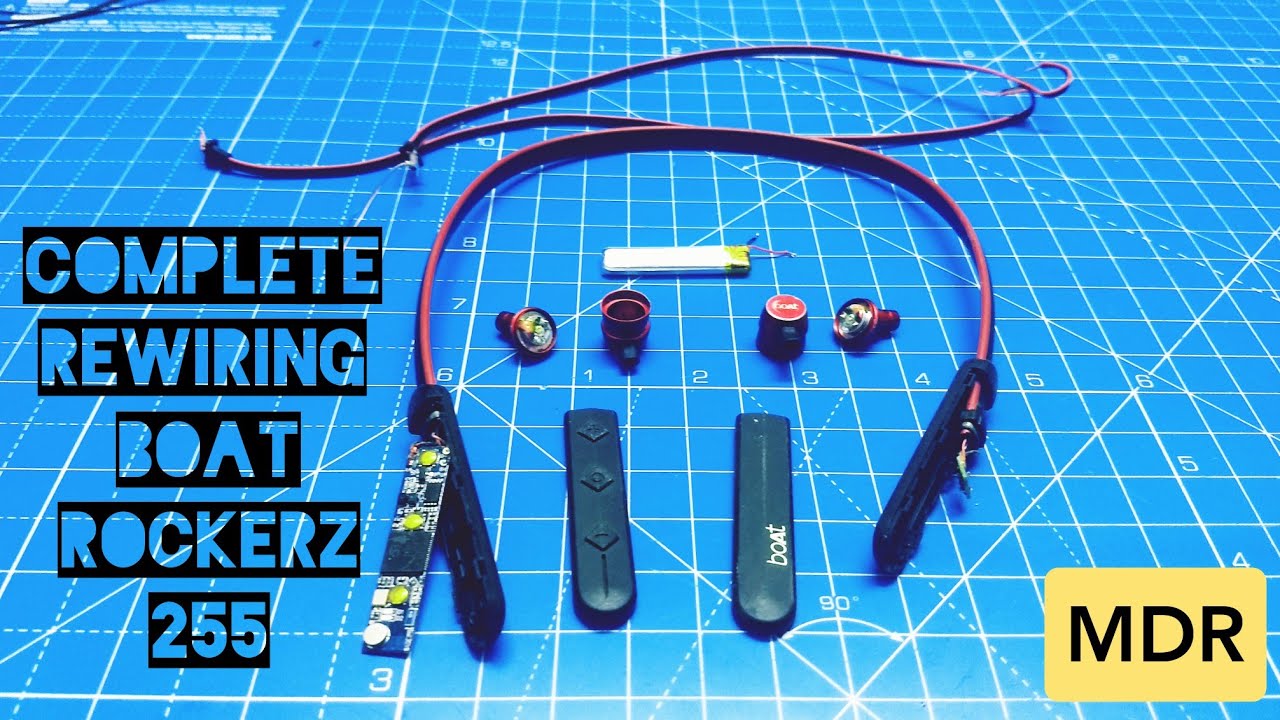 boAt rockerz 255 Complete Rewiring | DIY